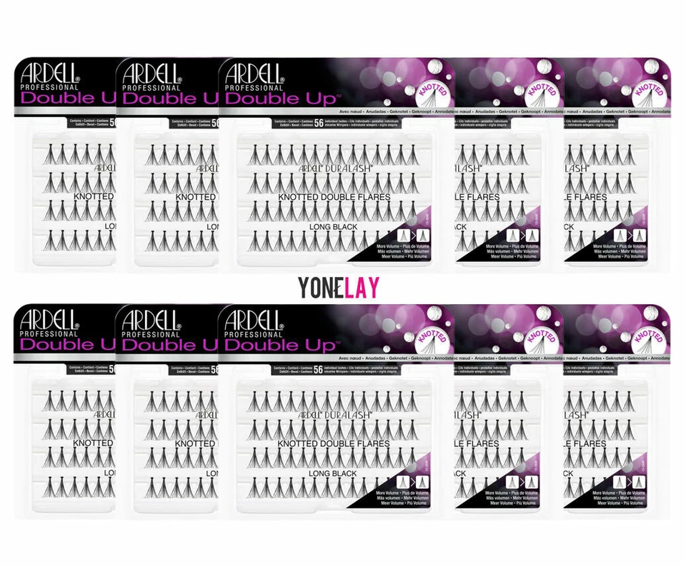 Lot 10 - ARDELL Eyelashes Individual Flare Lashes Knotted Double Flares Long - Image 1 of 1
