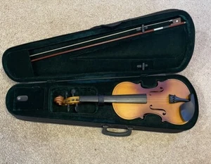 Violin With Bow And Case - Bild 1 von 14
