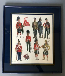FUNCKEN - ORIGINALZEICHNUNG - GROSSBRITANNIEN - SCHOTTISCHE INFANTERIE - (1969) - Bild 1 von 12