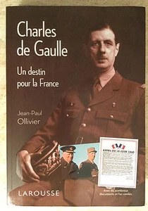 Nachlaß PIERRE BRICE: de Gaulle "Un destin", aus seiner Sammlung! Nachlaßstempel - Bild 1 von 7