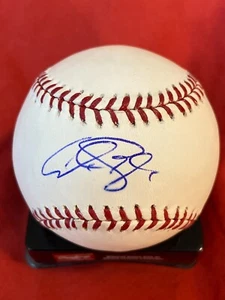 ALEX GORDON AUTOGRAPHED SIGNED MAJOR LEAGUE BASEBALL OML KANSAS CITY ROYALS COA - Picture 1 of 2