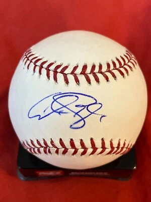 ALEX GORDON AUTOGRAPHED SIGNED MAJOR LEAGUE BASEBALL OML KANSAS CITY ROYALS COA - Image 1 of 2