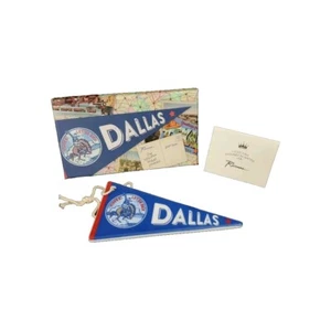 Dallas Texas USA Rosanna Tablett Keramik Vintage Souvenir Reise Geschenk Wimpel - Bild 1 von 8