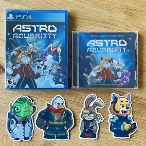 Astro Aqua Kitty PS4 mit Soundtrack Limited Run Games #453 LRG Playstation Neu - Bild 1 von 2