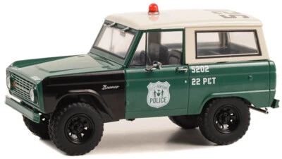 GREENLIGHT - FORD Bronco 1967 Polizia di New York - 1/24 - GREEN85581 - Immagine 1 di 2