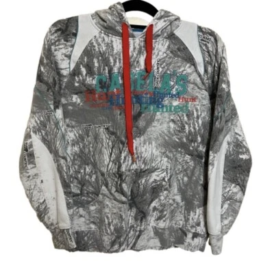 Cabela’s Youth L Open Country Outdoor Camo Hunting Hoodie - Image 1 of 4