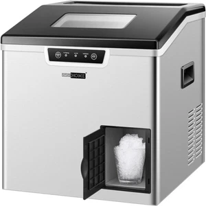 2in1 Electric Portable Countertop Ice Cube Maker & Ice Shaver Machine 44lbs/day - Picture 1 of 6