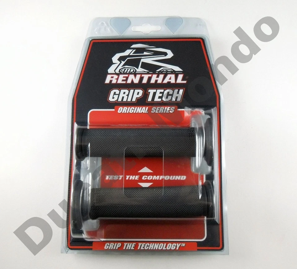 Empuñaduras Renthal compuesto firme carretera carrera ideal para Ducati Aprilia MV Agusta Cagiva Foto 1 de 2