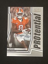 2022 Panini Score PROtential Draft  Rookie Card #P-JR Justyn Ross Clemson RC