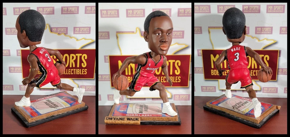 Dwayne Wade Bobblehead Miami Heat FOCO Ticket Base Ultra Rare - Image 1 of 1