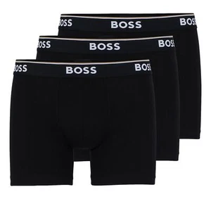 BOSS Boxer Cotone Elasticizzato Confezione Da Tre 50475282 Colore Nero - Picture 1 of 5