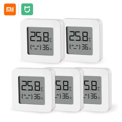 Xiaomi Thermometer Bluetooth Digital Temperature Hygrometer Humidity Sensor AU - Image 1 of 4