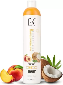 GK HAIR The Best COCO Vegan Smoothing Keratin Brazilian Treatment 1000ml - Picture 1 of 4