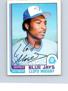 VINTAGE BASEBALL CARD O-PEE-CHEE 1982 TORONTO BLUE JAYS LLOYD MOSEBY NO411 - Picture 1 of 2