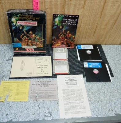 Advanced Dungeons & Dragons Eye of the Beholder II IBM PC Game - Image 1 of 4