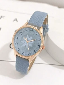Watch for Ladies Women Girls Leather Strap Fashion Wristwatch Gift - Picture 1 of 3