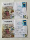 FDC covers Glory to Ukraine Glory to Heroes complete sent by mail 2024 Ukraine