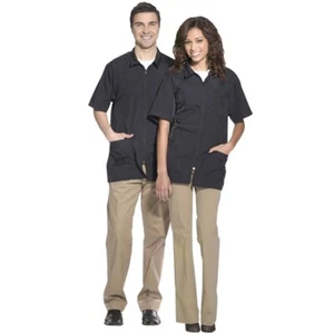 AP-00197 BARBER SALON BEAUTY DIANE FROMM PROFESSIONAL HAIR STYLIST JACKET SMALL - Picture 1 of 1
