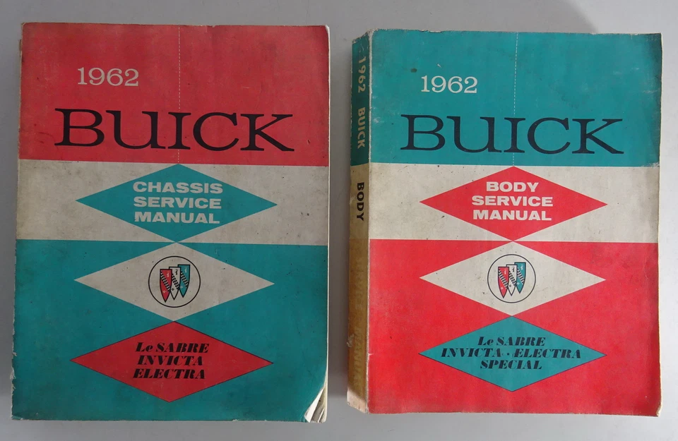 Manuale Officina Buick Lesabre, Invicta + Electra Di 1962 - Immagine 1 di 4
