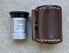 Carl Zeiss Jena TELUP 2.5x 6x Loupe Magnifier Vintage with Leather Case Germany