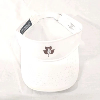 Sombreros Imperial Blanco Poliéster Golf Parasol Sombrero Ajustable Hoja de Arce Logo Foto 1 de 4