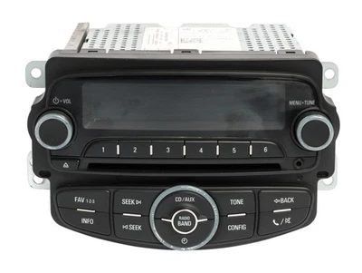 Chevrolet Sonic 2012 AM FM radio auxiliar reproductor de CD de un solo disco 95179050 Foto 1 de 4