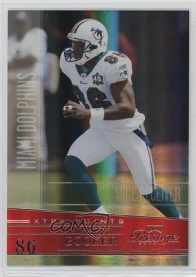 2006 Playoff Prestige Xtra Points Red /100 Marty Booker #82 - Image 1 of 2