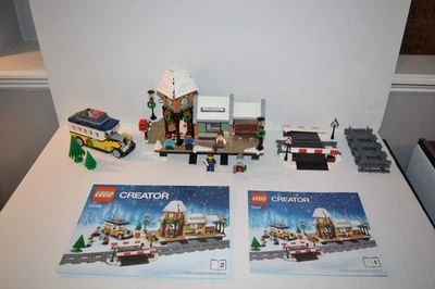 Retired Christmas Lego Set 10259 Winter Village Station 100% Complete MINT - Image 1 of 4