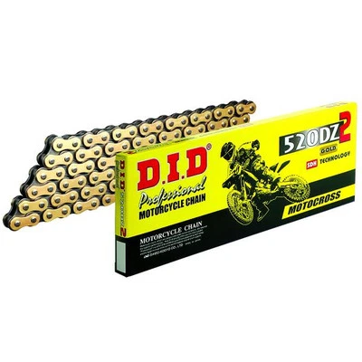 Catena DID passo 520 DZ 2 SDH nera/oro 112 maglie Husqvarna CR125 1998-1999 Foto 1 de 4