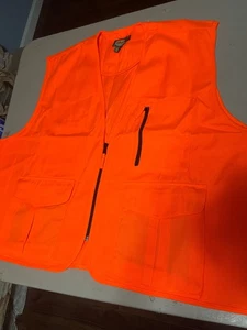 Cabelas Orange Hunting Vest Size 3XL - Picture 1 of 6