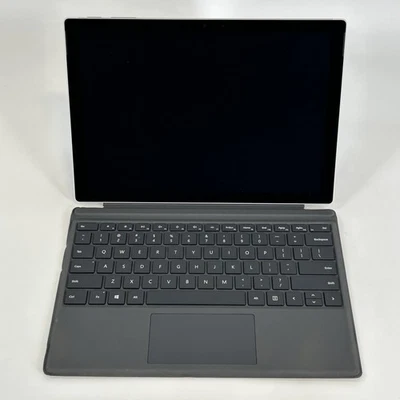 Microsoft Surface Pro 6 12.3 Silver i7-8650U 16GB 512GB W/ Dock -Light LCD Bleed - Image 1 of 4