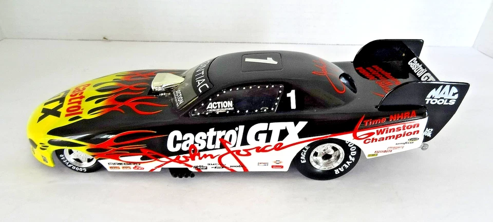Coche divertido John Force Castrol GTX 1996 6 veces campeón de acción coleccionables Foto 1 de 4