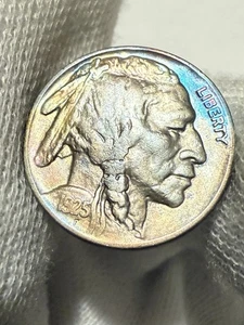 1925 BUFFALO NICKEL AU+ High Grade Toned - Picture 1 of 2