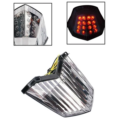 Rear Tail Light Integrated Replacement Motorcycle LED For YAMAHA FZ6R 2009-2012 - Image 1 of 4