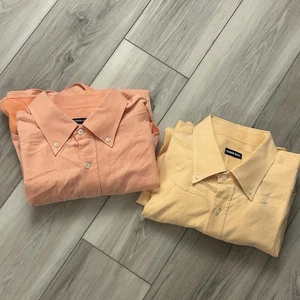 Gitman Bros Oxford Weekend Shirt Long Sleeve Button Down XXXL 3XT Lot Of 2 EUC  - Picture 1 of 19