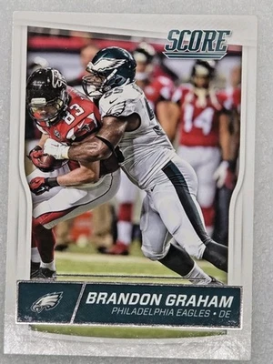 2016 Score #246 Brandon Graham NM Pack Fresh! - Image 1 of 2