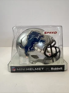 Detroit Lions Throwback Speed Riddell Mini Helmet 2012 - Picture 1 of 5