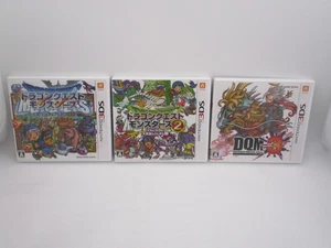 Nintendo 3DS Dragon Quest Monsters 1,2 & Joker 3 Japan import DQM Dragon Warrior - Picture 1 of 10