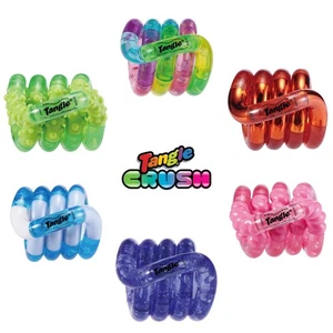 Tangle Fidget Tactile Sensory Toy Special Needs/ Autism Smooth CRUSH Colours SEN - Picture 1 of 9