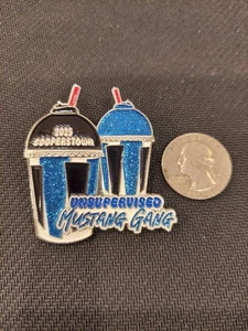 Cooperstown Baseball Trading Pin 2025 Unsupervised Mustang Gang - Picture 1 of 2