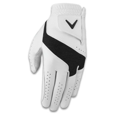 Guante de golf Callaway Fusion para hombre blanco/carbón - 24 NUEVO Foto 1 de 3