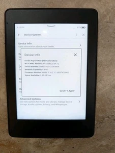 Amazon WP63GW Kindle 7th Generation Black - Tested! READ! Screen Blemish  - Picture 1 of 4