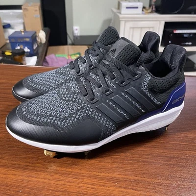 Adidas UltraBoost 1.0 DNA Men's Size 7 Black Purple Metallic Baseball IH5206 New - Image 1 of 4