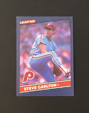1986 Leaf #117 Steve Carlton  Philadelphia PHILLIES
