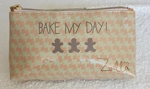 Zoella Cosmetic Bag With 'Bake My Day' Slogan - Picture 1 of 3