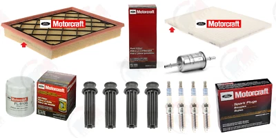 Kit de afinación MOTORCRAFT + botas bobina SMP para Ford Edge 2015-2018 2,0 L turbo Foto 1 de 2