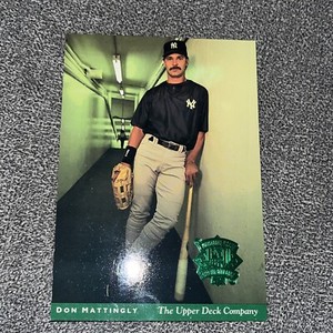 1994 Upper Deck Jumbo Don Mattingly All Star Green
