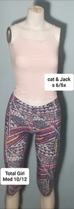 Girls Two Piece Active exercise workout yoga Stretch leggings tank top Wear  - Picture 1 of 11