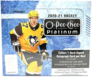 2020-21 O-Pee-Chee OPC Platinum Hockey - Base, Parallels, RC, Inserts