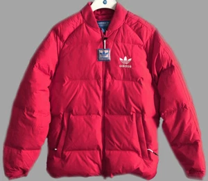 CHAQUETA DE PLUMÓN ADIDAS SST ROJO VIVO Talla S XL parka BR4801 y3 amortiguador especial js pw - Imagen 1 de 4